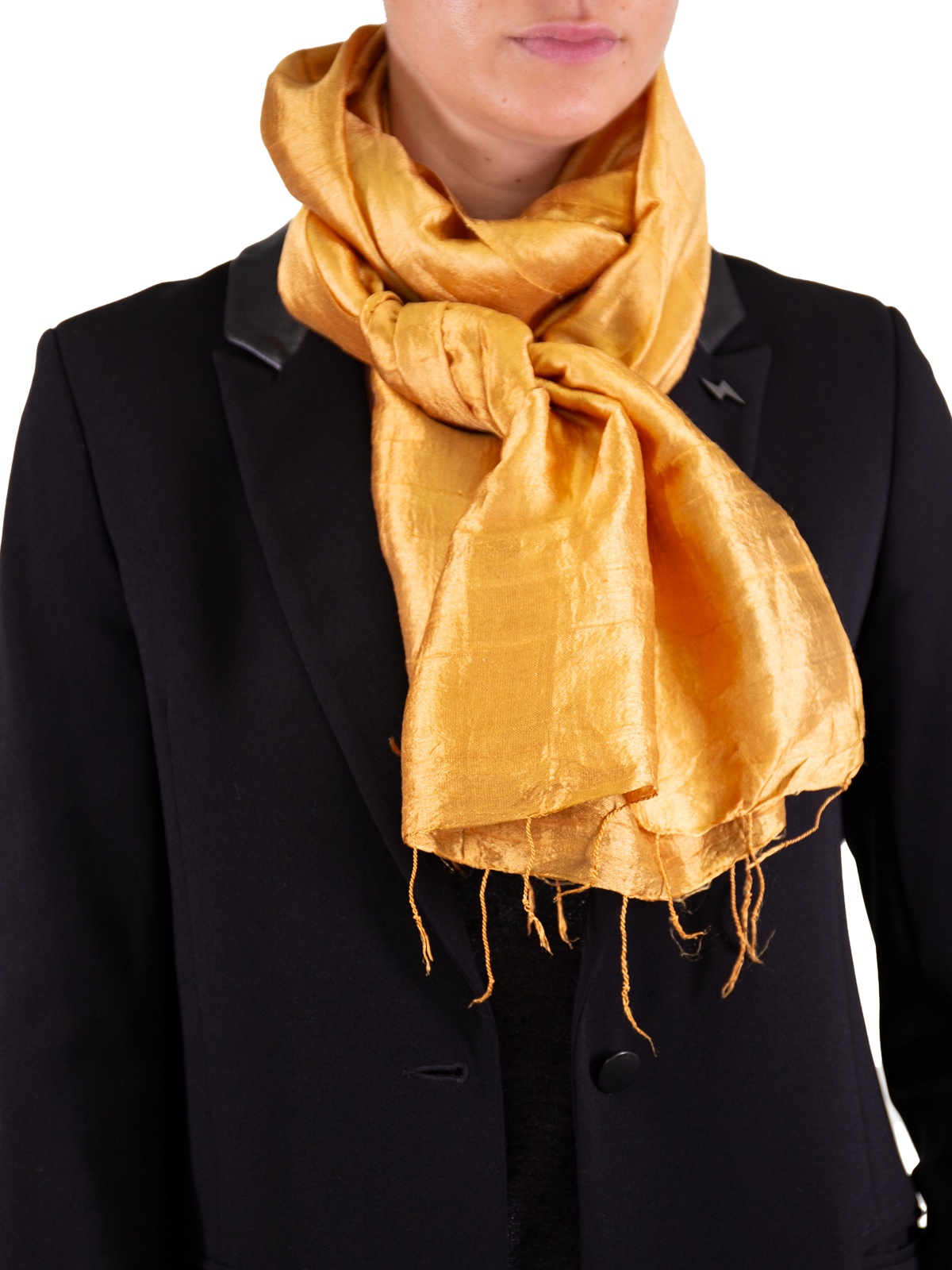 Foulard Homme roux chic et luxueux en soie - Style Intemporel