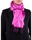 Foulard soie COCOON UNIE figue femme