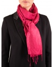 Foulard soie COCOON UNIE syrah femme