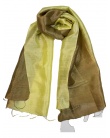 Foulard soie COCOON BI bronze femme