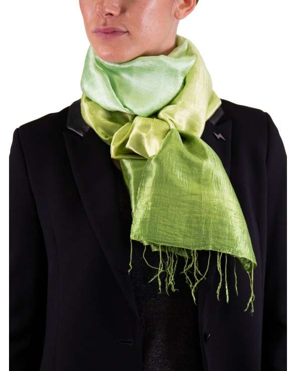 Foulard soie COCOON MIX bamboo femme