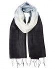 Foulard soie COCOON MIX graphite femme