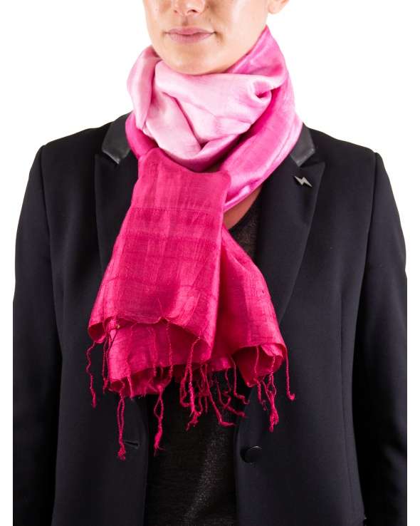 Foulard soie COCOON MIX malice femme