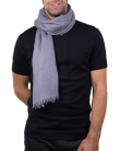 Echarpe viscose MANALI gris homme