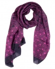 Foulard soie MAIA scale pink femme