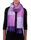 Etole viscose PASHMEE lilas femme