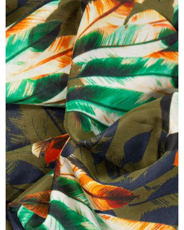 Foulard soie MELI melt feather femme