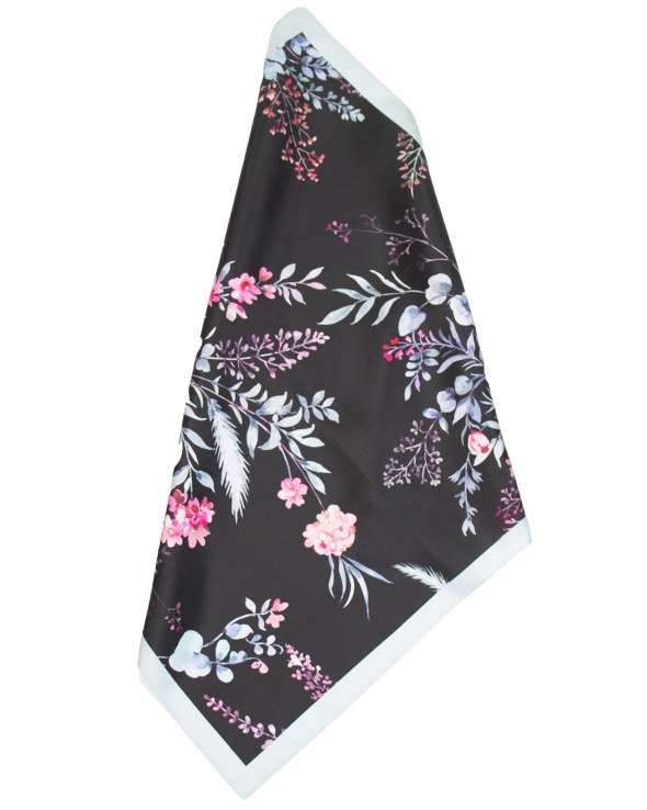 Carre de soie MATY floral bunch femme