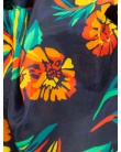 Carre de soie MAELY tropical flower femme