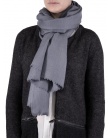 Echarpe cachemire et soie KASHMEER grey femme