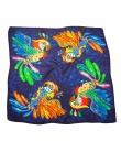 Carre de soie MIKI rainbow parrot femme