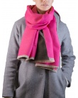 Echarpe cachemire et laine KAIS pink femme