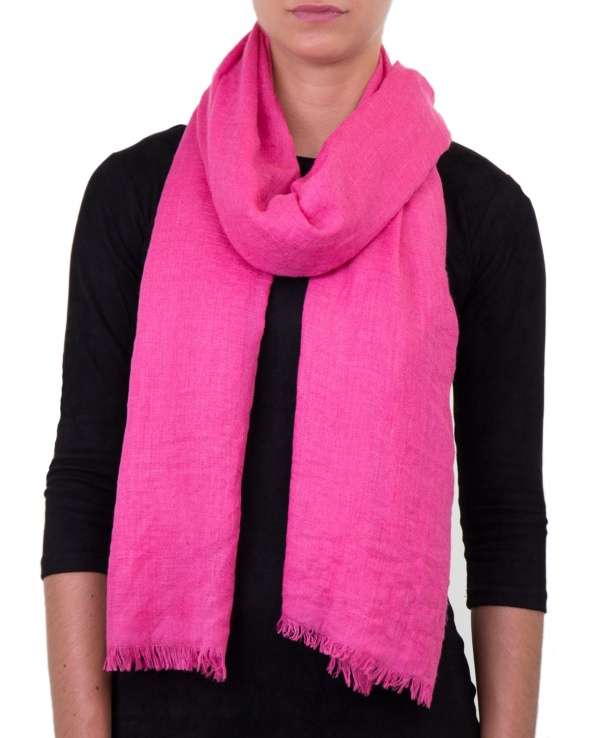 Etole viscose MANALI pink femme